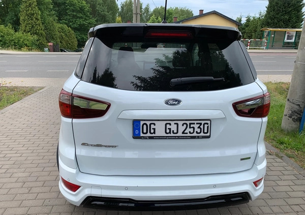 Ford EcoSport cena 62500 przebieg: 64000, rok produkcji 2018 z Dobrzany małe 277